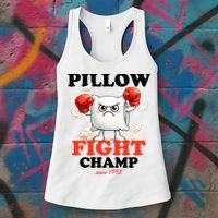Pillow Fight Champ Women's Tank Top thumb 3