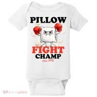 Pillow Fight Champ Baby Bodysuit thumb 0