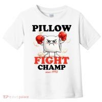 Pillow Fight Champ Toddler T-Shirt thumb 0