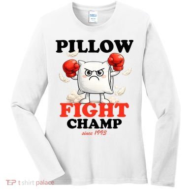Pillow Fight Champ Women's Long Sleeve Shirt