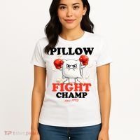 Pillow Fight Champ Women's T-Shirt thumb 4