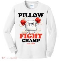 Pillow Fight Champ Kids Long Sleeve Shirt thumb 0