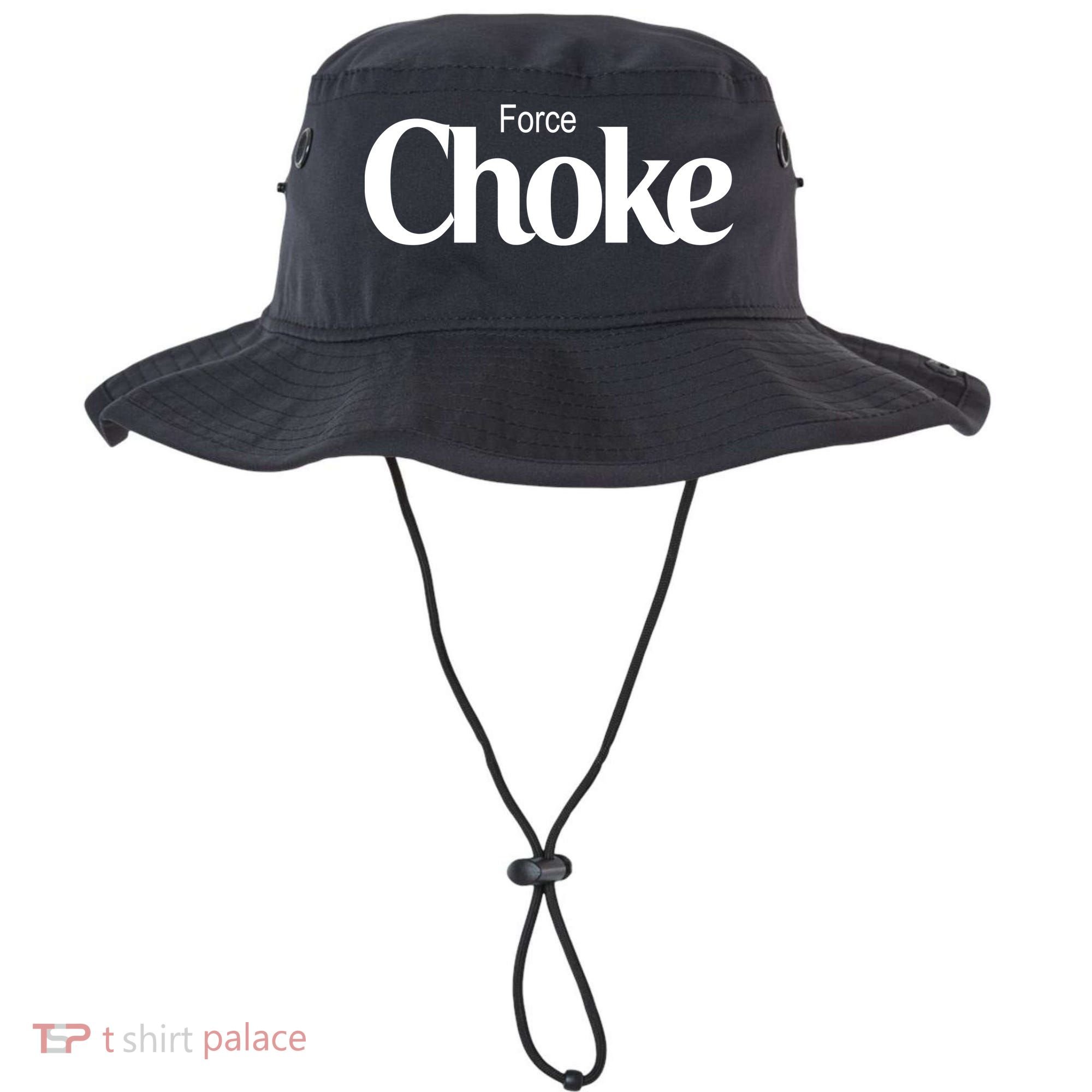 Psychic Force Choke Funny Scifi Logo Parody Bucket Hat