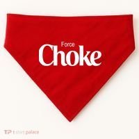 Psychic Force Choke Funny Scifi Logo Parody USA-Made Doggie Bandana thumb 0