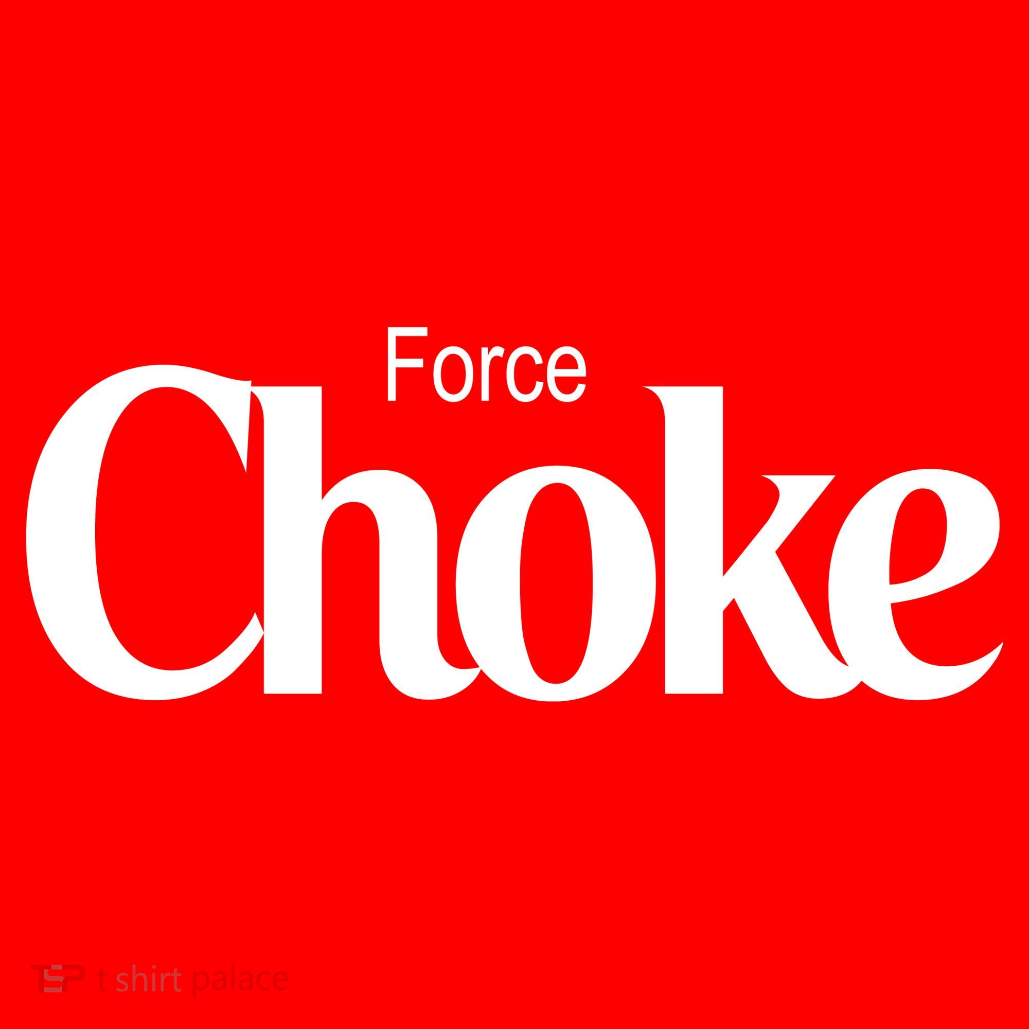 Psychic Force Choke Funny Scifi Logo Parody Women's Tank Top