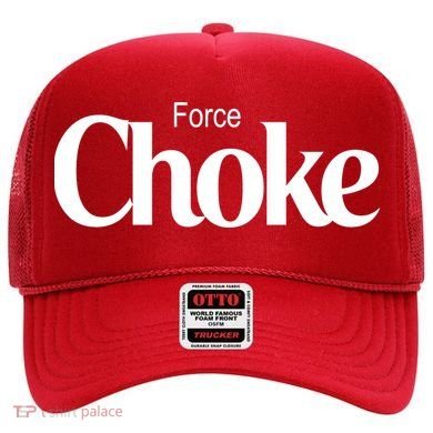 Psychic Force Choke Funny Scifi Logo Parody Hat