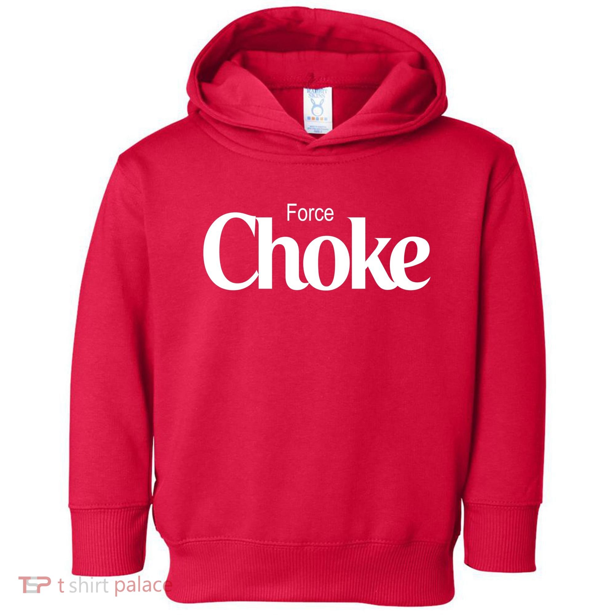 Psychic Force Choke Funny Scifi Logo Parody Toddler Hoodie