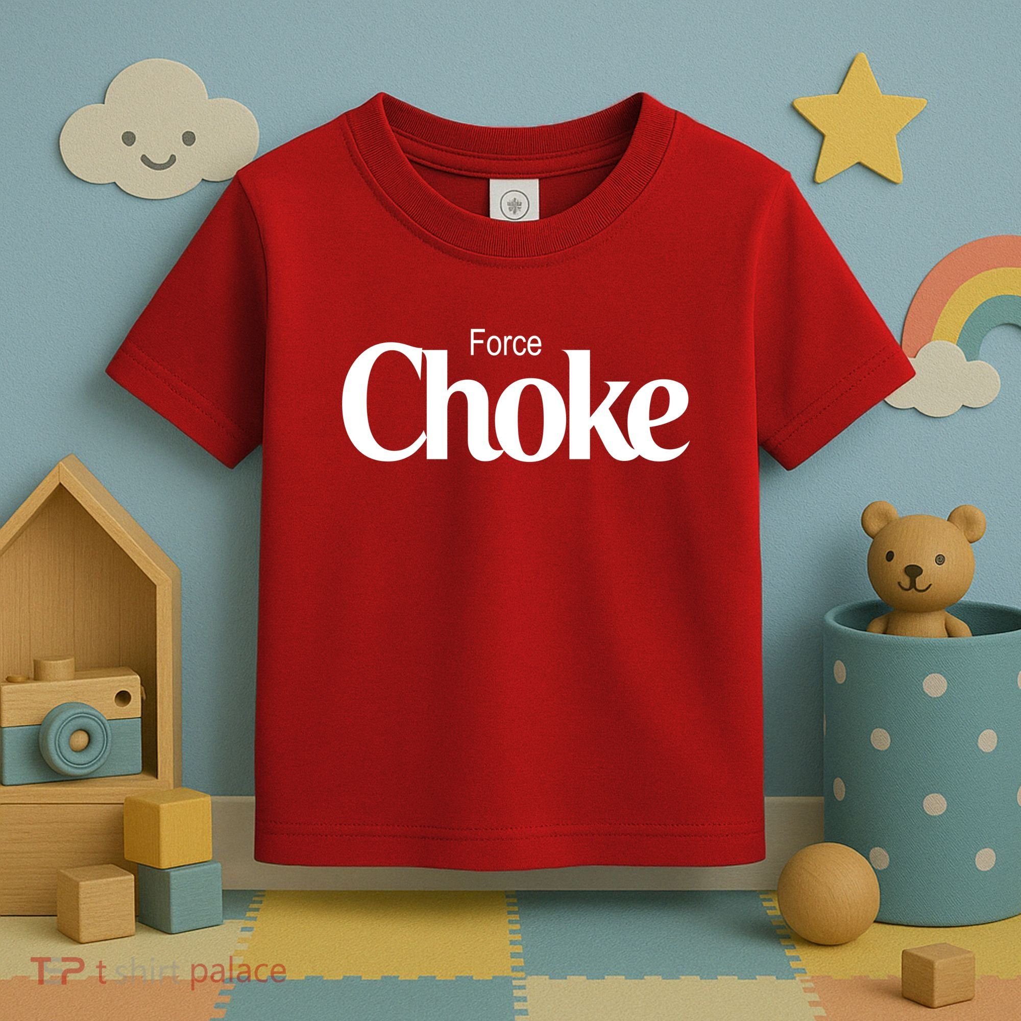 Psychic Force Choke Funny Scifi Logo Parody Toddler T-Shirt