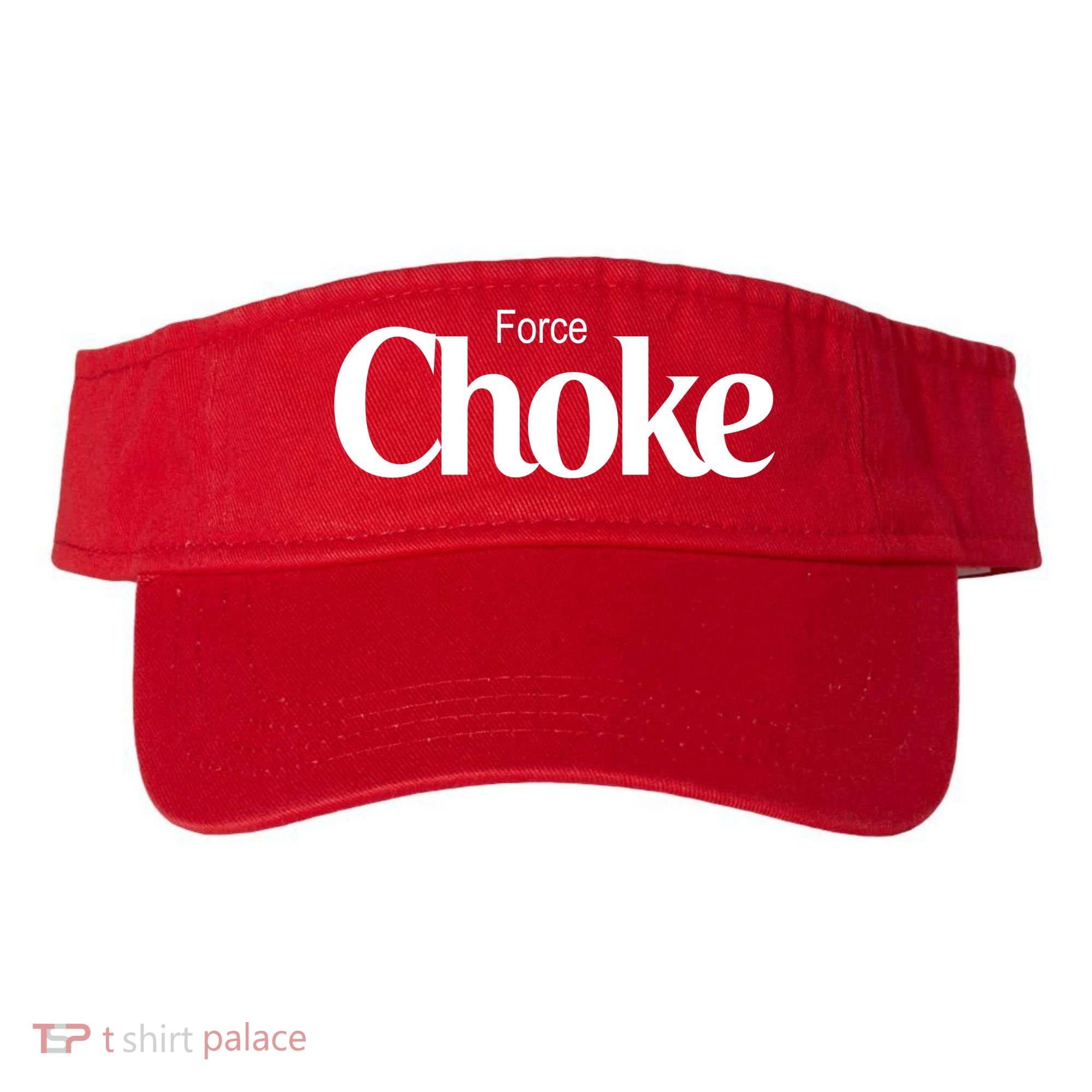Psychic Force Choke Funny Scifi Logo Parody Visor