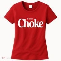 Psychic Force Choke Funny Scifi Logo Parody Women's T-Shirt thumb 0