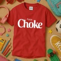 Psychic Force Choke Funny Scifi Logo Parody Kids T-Shirt thumb 3