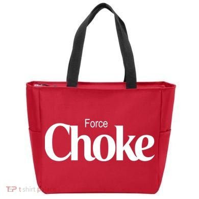 Psychic Force Choke Funny Scifi Logo Parody Tote Bag