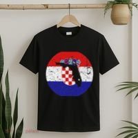 Proud Floridian Croatian From Florida Croatia Home Pride T-Shirt thumb 2