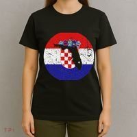 Proud Floridian Croatian From Florida Croatia Home Pride T-Shirt thumb 4