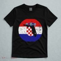 Proud Floridian Croatian From Florida Croatia Home Pride T-Shirt thumb 5