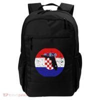 Proud Floridian Croatian From Florida Croatia Home Pride Backpack thumb 0