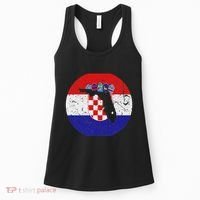 Proud Floridian Croatian From Florida Croatia Home Pride Women's Tank Top thumb 0