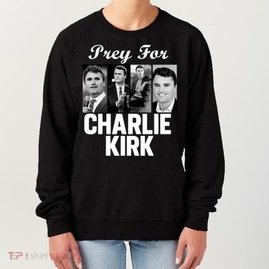 Pray For Charlie Kirk Tribute Support Women's Sweatshirt