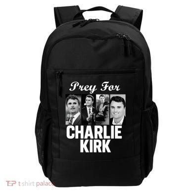 Pray For Charlie Kirk Tribute Support Backpack