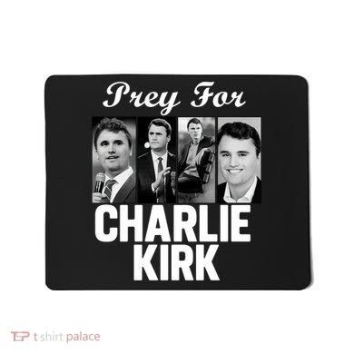 Pray For Charlie Kirk Tribute Support Mousepad