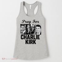 Pray For Charlie Kirk Tribute Support Women's Tank Top thumb 0