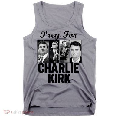 Pray For Charlie Kirk Tribute Support Tank Top