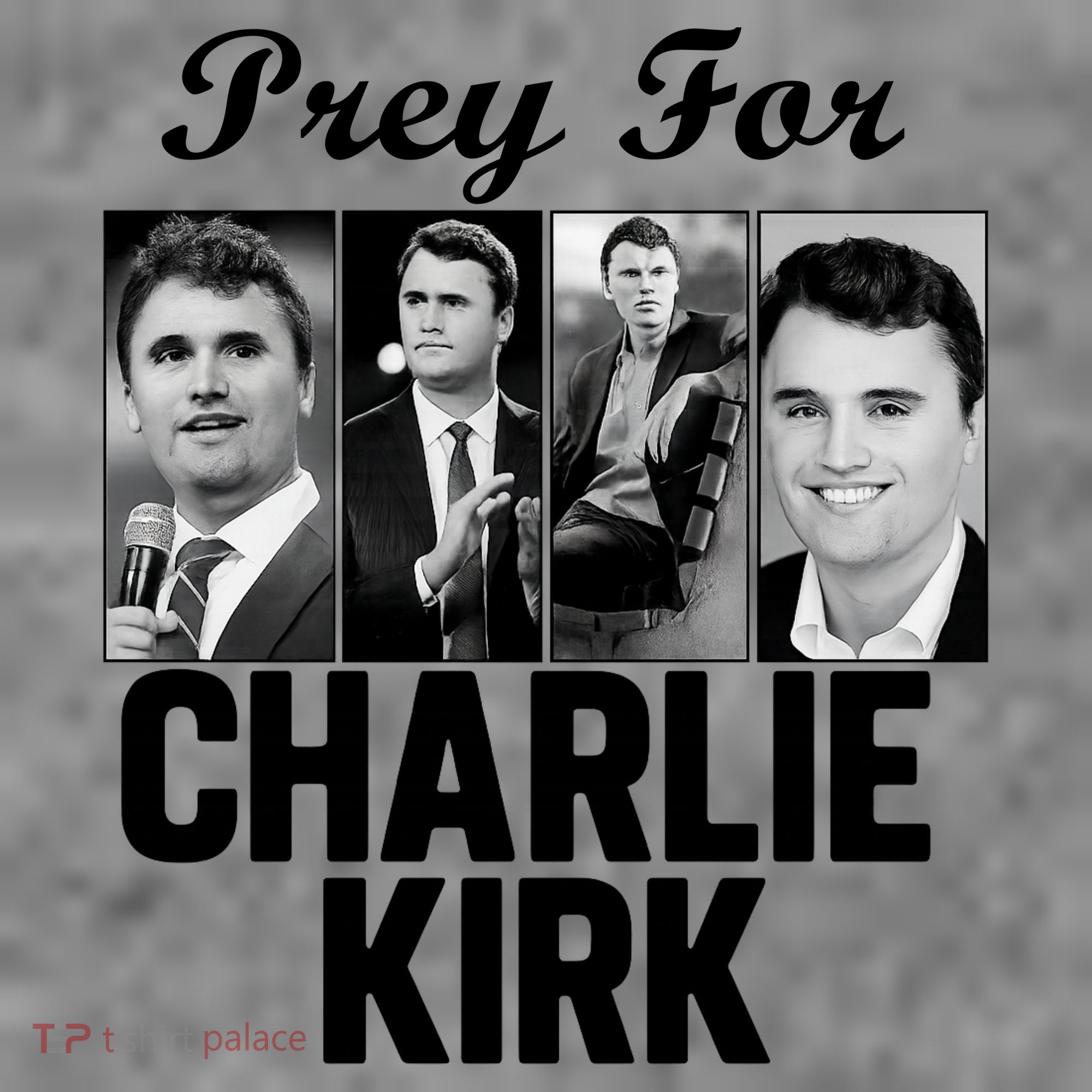 Pray For Charlie Kirk Tribute Support Kids Hoodie