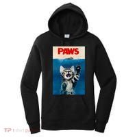 Paws Funny Cat Parody Cat Lover Gift Kitten Shark Mouse Meow Women's Hoodie thumb 0