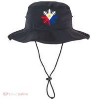 Philippine Flag Cool Gift Pinoy Flag Filipino Funny Gift Pinoy Sun Bucket Hat thumb 0