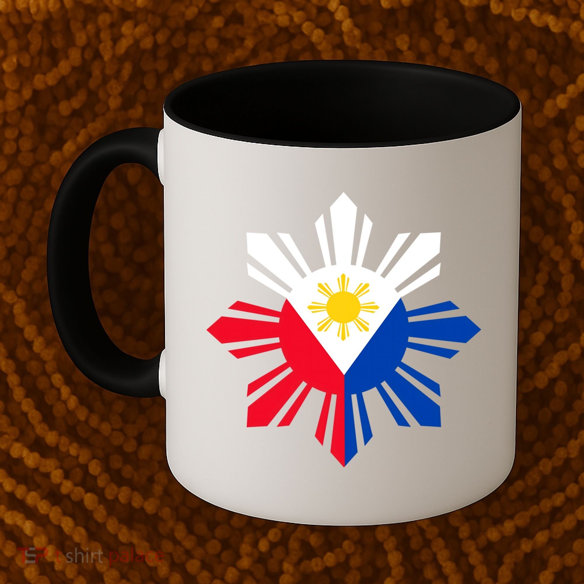 Philippine Flag Cool Gift Pinoy Flag Filipino Funny Gift Pinoy Sun Coffee Mug