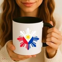Philippine Flag Cool Gift Pinoy Flag Filipino Funny Gift Pinoy Sun Coffee Mug thumb 3