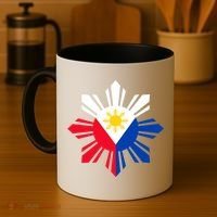 Philippine Flag Cool Gift Pinoy Flag Filipino Funny Gift Pinoy Sun Coffee Mug thumb 4