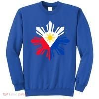 Philippine Flag Cool Gift Pinoy Flag Filipino Funny Gift Pinoy Sun Sweatshirt thumb 0