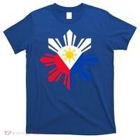 Philippine Flag Cool Gift Pinoy Flag Filipino Funny Gift Pinoy Sun T-Shirt thumb 0