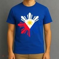 Philippine Flag Cool Gift Pinoy Flag Filipino Funny Gift Pinoy Sun T-Shirt thumb 3