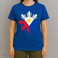 Philippine Flag Cool Gift Pinoy Flag Filipino Funny Gift Pinoy Sun T-Shirt thumb 4