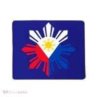 Philippine Flag Cool Gift Pinoy Flag Filipino Funny Gift Pinoy Sun Mousepad thumb 0