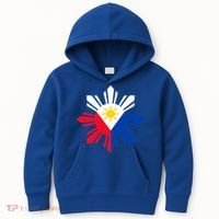 Philippine Flag Cool Gift Pinoy Flag Filipino Funny Gift Pinoy Sun Kids Hoodie thumb 0