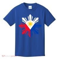 Philippine Flag Cool Gift Pinoy Flag Filipino Funny Gift Pinoy Sun Kids T-Shirt thumb 0