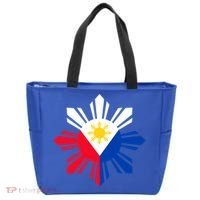 Philippine Flag Cool Gift Pinoy Flag Filipino Funny Gift Pinoy Sun Tote Bag thumb 0