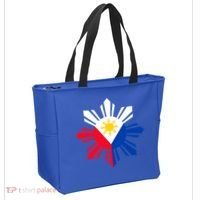 Philippine Flag Cool Gift Pinoy Flag Filipino Funny Gift Pinoy Sun Tote Bag thumb 2