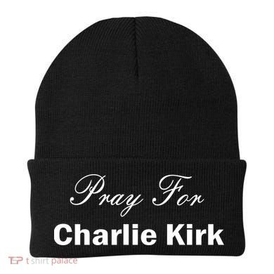 Pray For Charlie Kirk Beanie