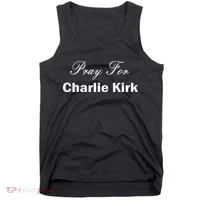 Pray For Charlie Kirk Tank Top thumb 0
