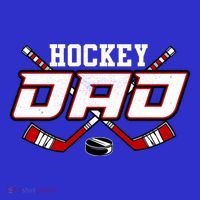 Papa FatherS Day Vintage Hockey Dad Gift T-Shirt thumb 7