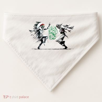 Palestine Freedom Dance USA-Made Doggie Bandana
