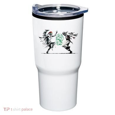 Palestine Freedom Dance Tumbler