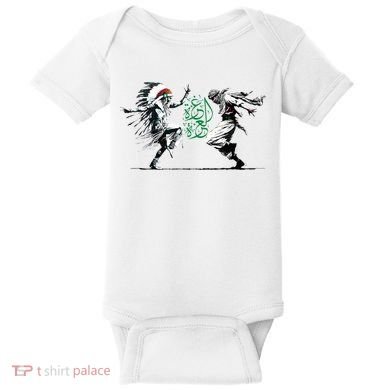 Palestine Freedom Dance Baby Bodysuit