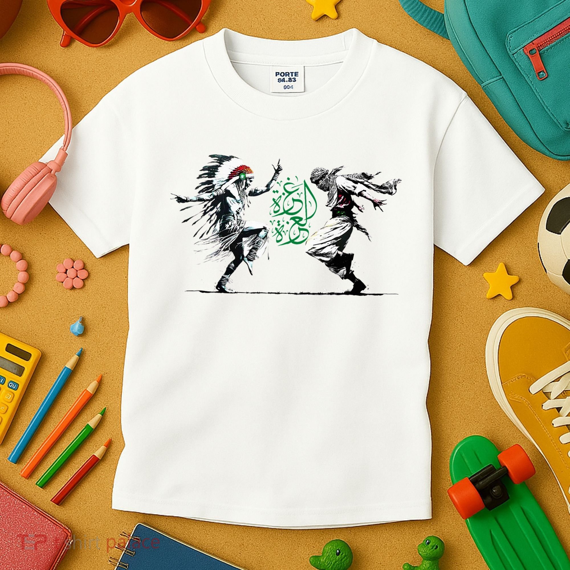 Palestine Freedom Dance Kids T-Shirt