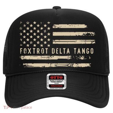 Protest Foxtrot Delta Tango US Flag Resist Women Hat