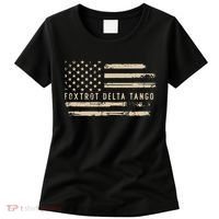 Protest Foxtrot Delta Tango US Flag Resist Women Women's T-Shirt thumb 0